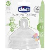 Nessi World Nessiworld NaturalFeeling Biberon Emziği 4 Ay+ Akış Ayarlı 2li
