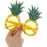 Nessi World Nessiworld Tropikal Hawaii Ananas Şekilli Parti Gözlüğü 9.5 x 14 cm