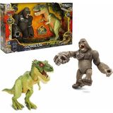 Nessi World S01071144 Oyun Set Primal Clash Gorilla/trex 2li