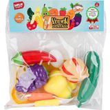 Nessi World URT007-PVC-2A B Kesilebilen Meyve Sebze 14 Parça