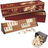 NessiWorld 1010464 Vip Ahşap Okey Takımı Açık Renk ,star Okey
