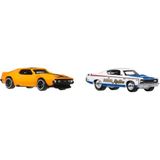Nessiworld 1:64 Hot Wheels Premium Car Culture 2'li 71 Amc Javelin ve Amc Rebel Machine
