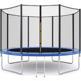 NessiWorld 366 cm (12 Ft) Güvenlik Fileli Trambolin Trp-89 - Renkli