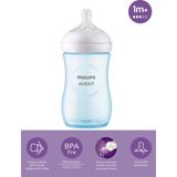 Nessiworld Avent Doğal Tepkili Natural Response Pp Biberon 260ML 1+ Ay Mavi