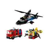Nessiworld City Helikopter, İtfaiye Kamyonu Ve Denizaltı Karışımı 60462-39834
