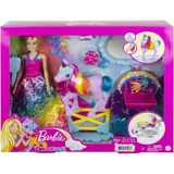NessiWorld GTG01 Barbie, Bebek ve Tek Boynuzlu At, Dreamtopia Hayaller Ülkesi