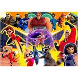 Nessiworld Incredibles 2 Puzzle 200 Parça - 02-Sarı