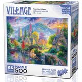 Nessiworld Mountain Village Puzzle 500 Parça 20046 - 02-Sarı