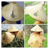 Nessiworld Naturel Renk Cambodia Kamboçyalı Vietnam Şapkası Pvc Hasır