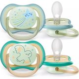 Nessiworld Philips Avent Ultra Air Gece Emzik 0-6 Ay Erkek