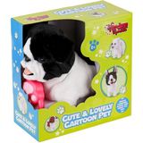 Nessiworld PR66308-25T Tasmalı Yürüyen Peluş Fransız Köpeği
