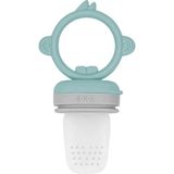 Nessiworld Silikon Püre Meyve Sebze Emziği Aqua Green / Powder Grey - Standart