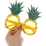 Nessiworld Tropikal Hawaii Ananas Şekilli Parti Gözlüğü 9.5 X 14 Cm