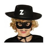 Nessiworld Z Logolu Zorro Şapkası ve Zorro Maskesi Çocuk Boy
