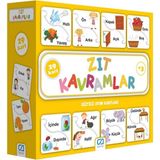 NessiWorld Zıt Kavramlar Eğitici Oyun Kartları