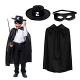 Nessiworld Zorro Pelerini Sapkasi Ve Maske Seti Cocuk Boy