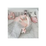 Nest Gri Pembeli Lüx Jaju-babynest Anne Yanı Bebek Yatağı Set Gri