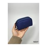 Nest Life Lacivert Renk Makyaj Çantası, Bozuk Para Çantası, Takı Çantası
