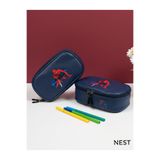 Nest Örümcek Adam Baskılı Lacivert Kalem Kutusu Kalemlik Kırtasiye Okul