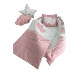 Nest Pudra Yıldızlı Lüx 5'li Jaju-babynest Anne Yanı Set
