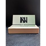 Nest Woodtr 2.5X4.5X10CM Doğal Ahşap Ham Ithal Rus Çam Ağacı Takvim Standı, Fotoğraf Tutucu, Kartvizitlik - 100 Adet