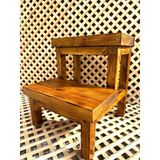 Nest Woodtr Doğal Ahşap İki Basamaklı Tabure Yükseltici (Ceviz Renk)