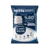 Nesta Home Vakum Hurcu 4 Adet 80X100 Cm Xxl Büyük Boy Yorgan Yastık Kıyafet Vakumlu Hurç,Poşet,Düzenleyici