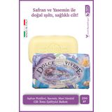 Nesti Dante Dolce Vivere Como Katı Sabun 250 gr | Safran ve Yasemin Özü | Ton Eşitleyici ve Nemlendirici