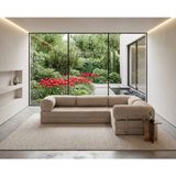 Nestime® 300X200 cm Kapalı Köşe Modüler Sünger Koltuk Takımı| Koşe Koltuk | Yıkanabilir | Çok Fonksiyonlu Yer Yatağıyeny - Bej - 50 DNS BONDEKS SÜNGER