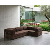 Nestime® 300X200 cm Kapalı Köşe Modüler Sünger Koltuk Takımı| Koşe Koltuk | Yıkanabilir | Çok Fonksiyonlu Yer Yatağıyeny - Kahve - 50 DNS BONDEKS SÜNGER