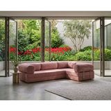 Nestime® 300X200 cm Kapalı Köşe Modüler Sünger Koltuk Takımı| Koşe Koltuk | Yıkanabilir | Çok Fonksiyonlu Yer Yatağıyeny - Pembe - 50 DNS BONDEKS SÜNGER