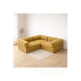 Nestime Nestime® 200X200 Cm Modüler Sünger L Koltuk Takımı Hardal