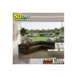 Nestime Nestime® 300X200 Cm Açık Köşe Modüler Sünger Koltuk Takımı Kahverengi