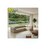 Nestime Nestime® 300X200 Cm Açık Köşe Modüler Sünger Koltuk Takımı Krem