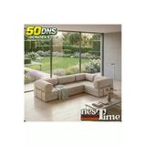 Nestime Nestime® 300X200 Cm Kapalı Köşe Modüler Sünger Koltuk Takımı Krem