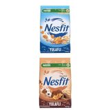 Nestlé 420 gr Nesfit Sade Tam Tahıl ve Pirinç Gevreği + 400 gr Nesfit Çikolatalı Tam Buğday ve Pirinç Gevreği