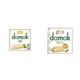 Nestlé 60 gr Damak İnci Antep Fıstıklı Beyaz Çikolata + 60 gr Damak Antep Fıstıklı ve Baklavalı Beyaz Kare Çikolata