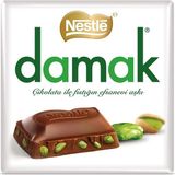 Nestlé Damak Antep Fıstıklı Sütlü Kare Çikolata 60 G, 1 Adet - 0,5 kg