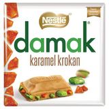 Nestlé Damak Ekstra Sütlü Çikolata 60 G Karamel Krokanlı 3'Li Ekonomik Paket