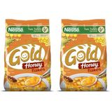Nestlé Gold Honey Flakes Ballı Mısır Gevreği, 225 g 2li paket