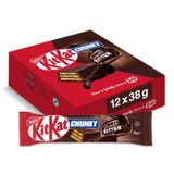 Nestlé Kitkat Chunky Bitter Çikolatalı Gofret 38 Gram x 12