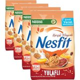 Nestlé Nesfit Tam Tahıllı Karışık Meyveli Mısır Gevreği, 400 G (4 Paketi) - 0,01 gr