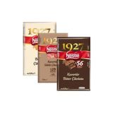 Nestle 1927 Kuvertür Çikolata Beyaz + Sütlü + Bitter 3lü Set 2.5kg - 7,5 kg