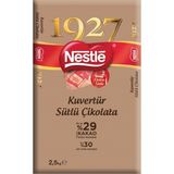 Nestle 1927 Sütlü Kuvertür Çikolata 2.5 kg %29 Kakao İçeren Lezzetli Tatlılık - 2,5 kg