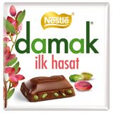 Nestle 60 gr Damak İlk Hasat Antep Fıstıklı Sütlü Çikolata (6 adet)