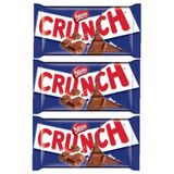 Nestle Crunch Pirinç Patlaklı Sütlü Çikolata 70 gr x 3 Adet