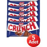 Nestle Crunch Pirinç Patlaklı Sütlü Çikolata 70 gr x 5 Adet