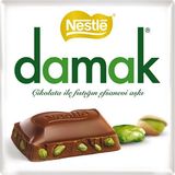 Nestle Damak Antep Fıstıklı Kare Tablet Çikolata 60 G (7'li Paket)