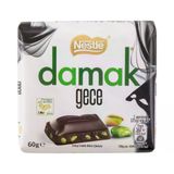 Nestle Damak Gece Antep Fıstıklı %55 Bitter Çikolata Nestle Damak Gece Antep Fıstıklı %55 Bitter Çikolata 60 g
