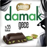 Nestle Damak Gece Antep Fıstıklı Bitter Çikolata x 6 Adet